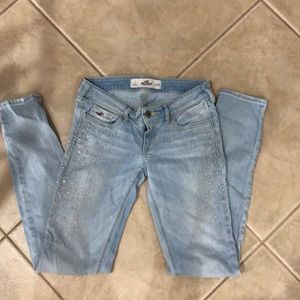 Hollister light jeans size 1